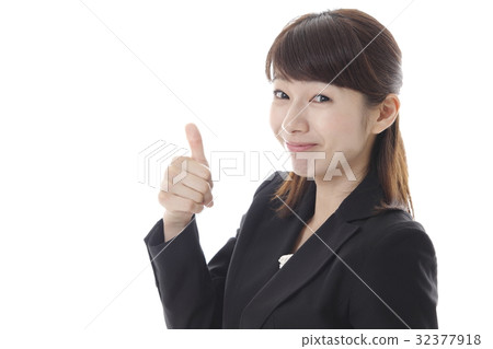 Good sign business woman 32377918