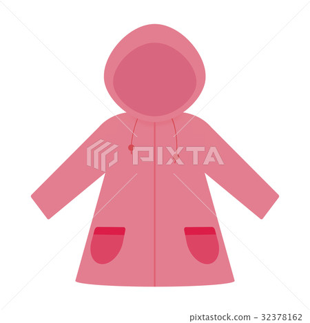 Pink raincoat 32378162