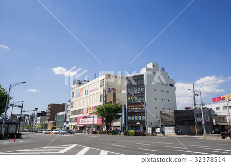 Nagoya city Chikusa-ku city scenery Motoyama intersection Nagoya city Chikusa-ku city scenery Motoyama intersection 32378514