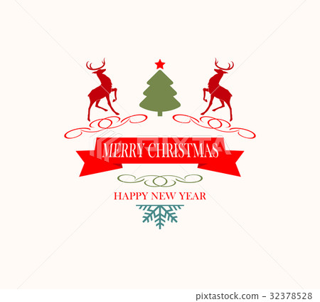 the logo with the tree and deer 32378528