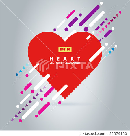 geometric pattern, heart shape frame with abstract geometric pattern, heart shape frame with abstract 32379130