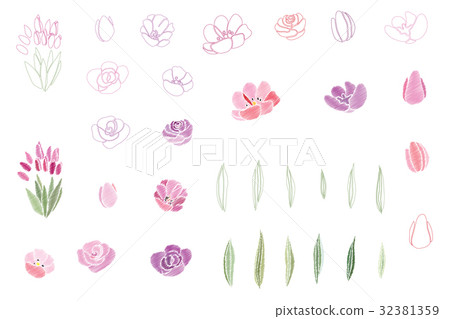 Vintage romantic vector of fashionable bouquets Vintage romantic vector of fashionable bouquets 32381359