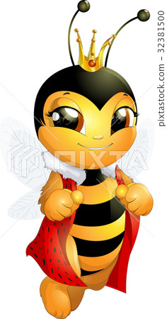 Beautiful cute bee Beautiful cute bee 32381500