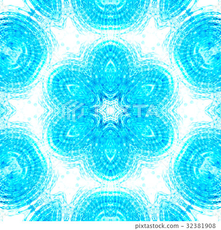 Abstract blue and white concentric pattern - Stock Illustration ...