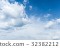 blue sky background with tiny clouds 32382212