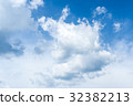 blue sky background with tiny clouds 32382213