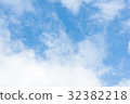 blue sky background with tiny clouds 32382218