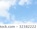 blue sky background with tiny clouds 32382222
