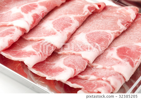 Sliced pork shoulder Sliced pork shoulder 32385205