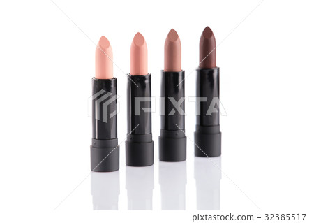 Set of four lipsticks in natural colors 32385517
