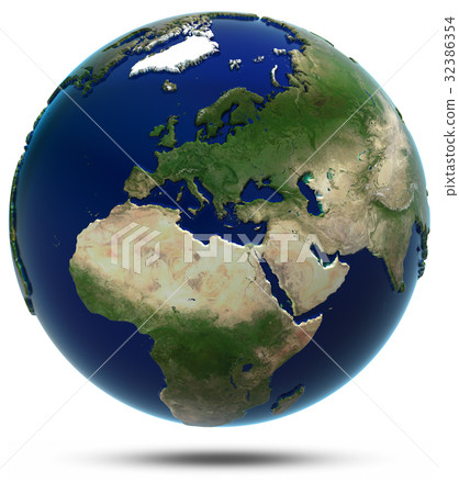 Europe and Africa 32386354