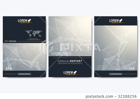 Modern vector template for brochure, Leaflet Modern vector template for brochure, Leaflet 32388256