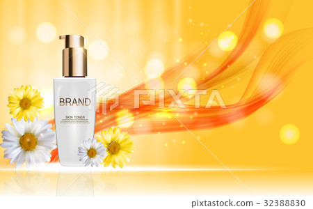 Design Cosmetics Skin Toner Product Bottle with 32388830
