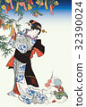 Utagawa Kuniyoshi Five Years Festival Yuri Tanabata image illustration 32390024