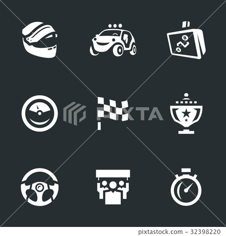 Vector Set of Rally Icons. Vector Set of Rally Icons. 32398220