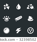 Vector Set of Energy Source Icons. 32398502