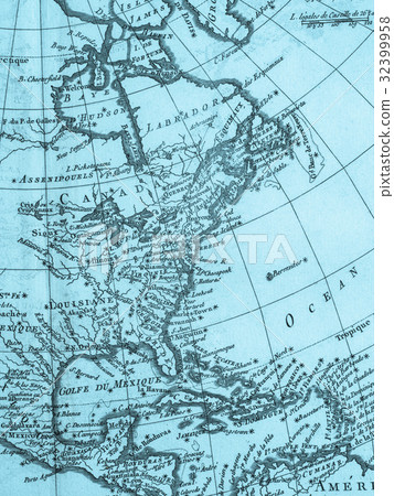 Old map the Americas 32399958