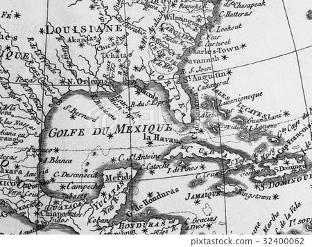 Old map Latin America 32400062
