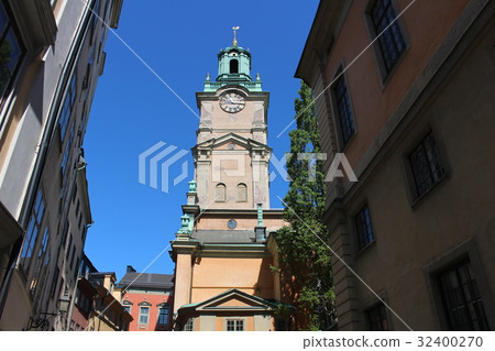 Stockholm Cathedral in blue sky Sweden Scandinavia 32400270