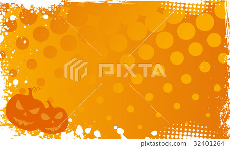 Grunge halloween background with pumpkins Grunge halloween background with pumpkins 32401264