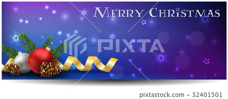 Christmas background with baubles Christmas background with baubles 32401501
