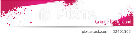 Grunge pink banner Grunge pink banner 32401503