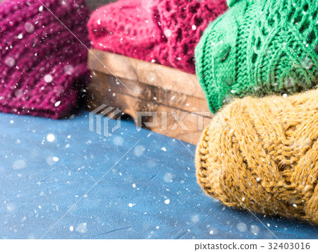 Winter womans woolen sweaters. Knitted pullovers Winter womans woolen sweaters. Knitted pullovers 32403016
