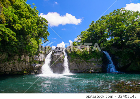 [靜岡縣Su野市]高龍瀑布夏季 32403145