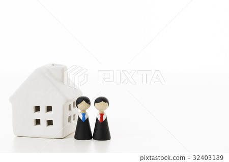House Housing Residence My Home White Back 32403189