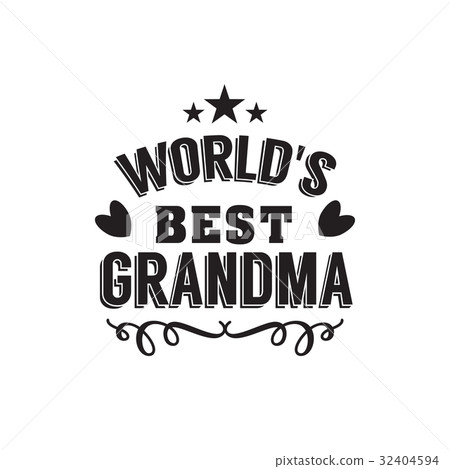 Best grandma handwritten in black Best grandma handwritten in black 32404594