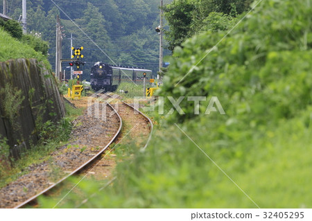 Moka Tetsudo的蒸汽機車＃1 32405295