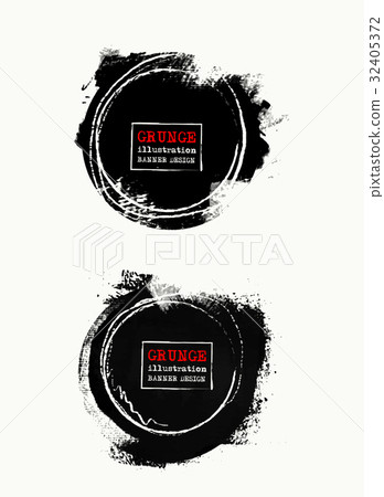 Grunge shapes set Grunge shapes set 32405372
