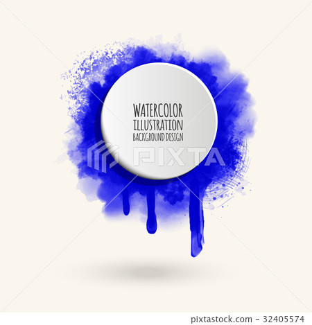 Color ink round stroke on white Color ink round stroke on white 32405574
