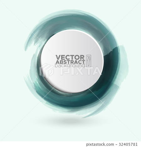 Color ink round stroke on white Color ink round stroke on white 32405781