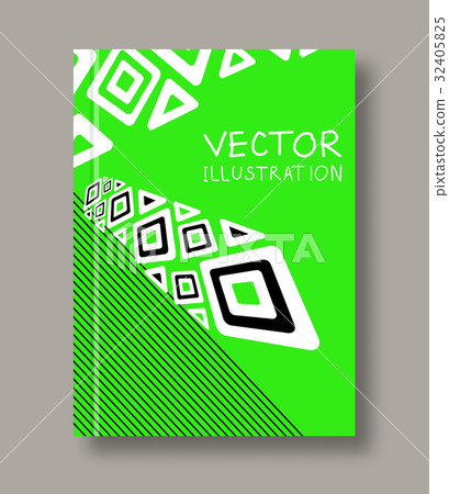 Geometric ethnic abstract color flyer. Geometric ethnic abstract color flyer. 32405825