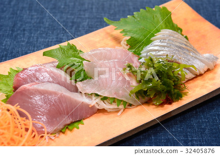 什錦美味的生魚片 32405876