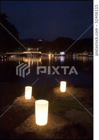 Nara capital letter flood hall and 32406115