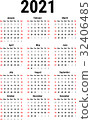 Calendar for 2021 32406485