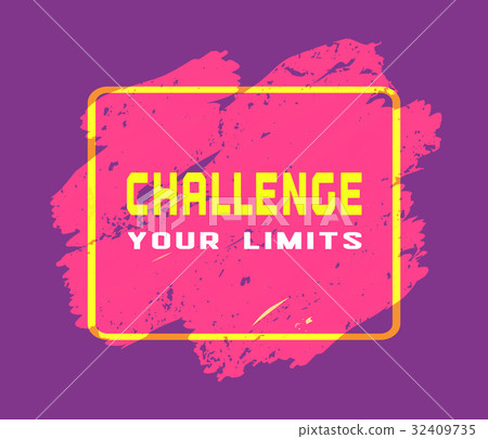 插图素材: challenge your limits