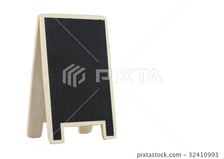 Black board isolated on white background  32410993