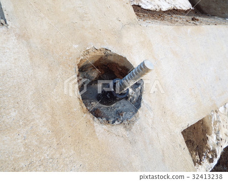 用保護帽蓋住夾具並註入防銹劑 用保護帽蓋住夾具並註入防銹劑 32413238