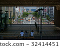 Himeji castle seen from JR Himeji station Himeji castle seen from JR Himeji station 32414451