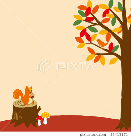 秋天圖像背景例證 32415171