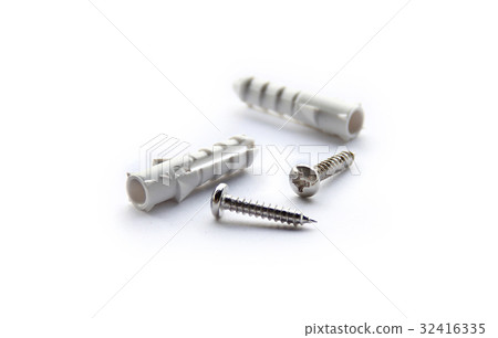 Bolts and nuts closeup 32416335