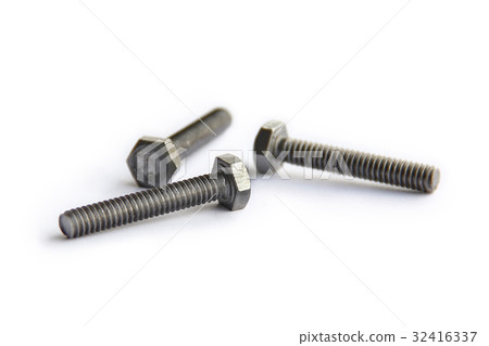 Bolts and nuts closeup 32416337