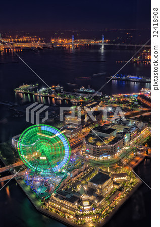 [Yokohama night view] Minatomirai night view Cosmo World 32418908