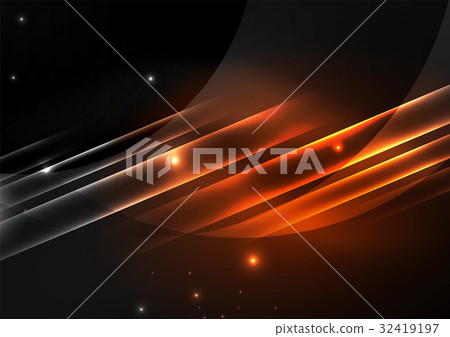 Glowing futuristic lines Glowing futuristic lines 32419197