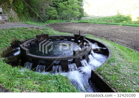 Soundless well circular dividing water (spring) 32420100