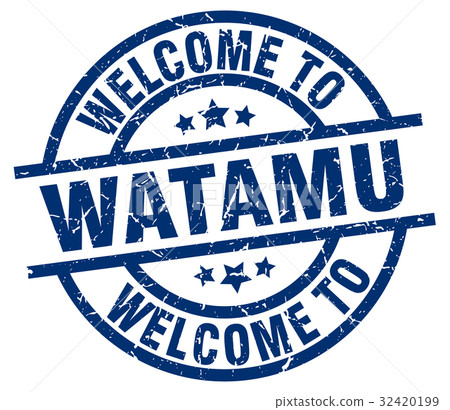 welcome to Watamu blue stamp welcome to Watamu blue stamp 32420199