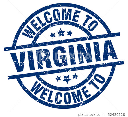 welcome to Virginia blue stamp 32420228